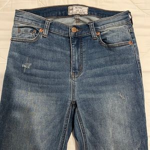 Lightly worn, free people jeans